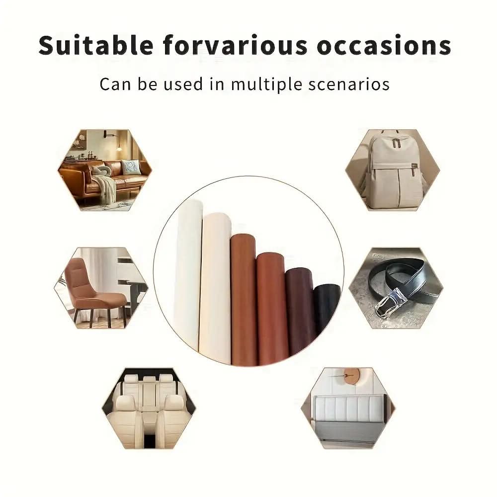 Self-Adhesive Faux Leather Furniture Repair Patch