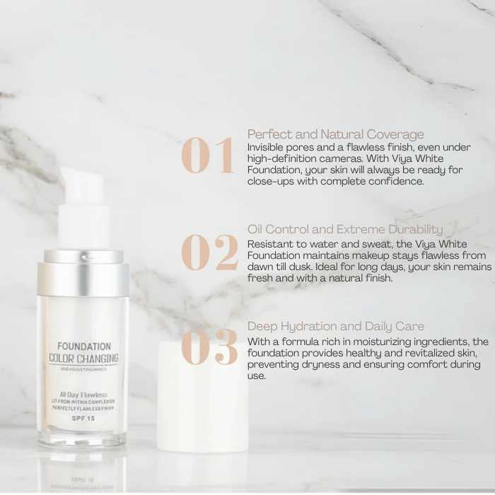 Vivelisse™ Foundation — Unlock Your Natural Glow with Custom-Fit Radiance and All-Day Comfort
