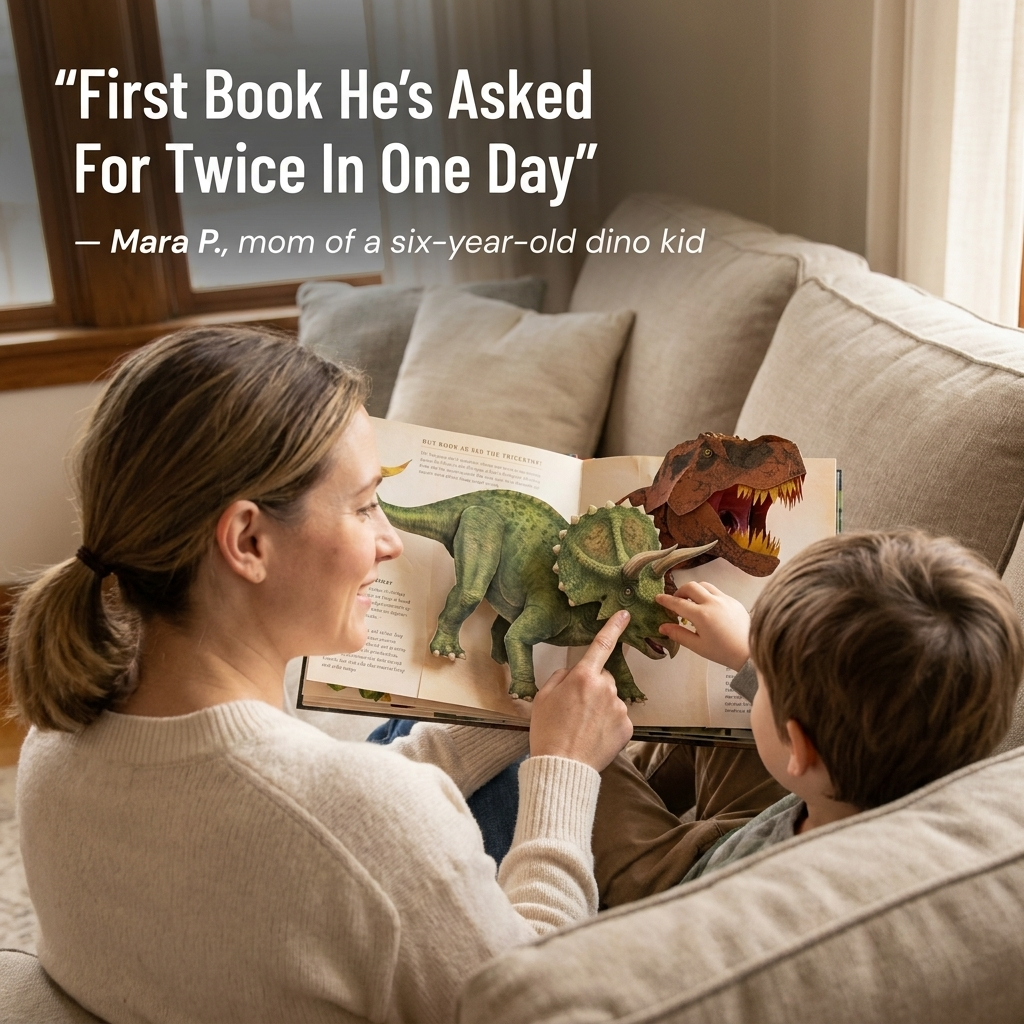 RexQuest™ — Keep Your Dino-Loving Kid Reading Until The Book Wears Out