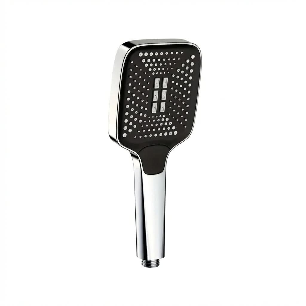 3-Function High Pressure Shower Head for Rainfall Experience