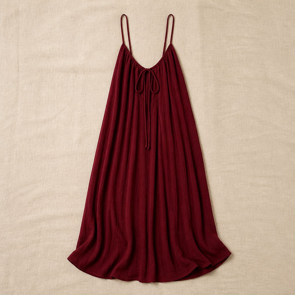 SilkenAura™ – Flowy Soft-Stretch Dress with a Second-Skin Feel