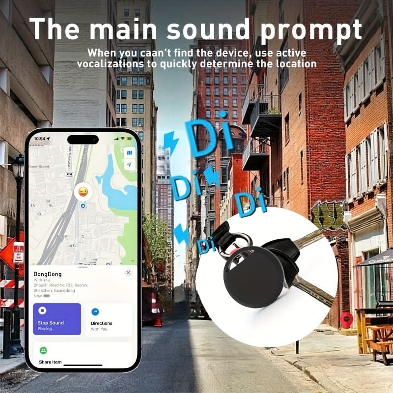 4-Pack Smart Tracker for Finding Keys, Wallets, and Luggage