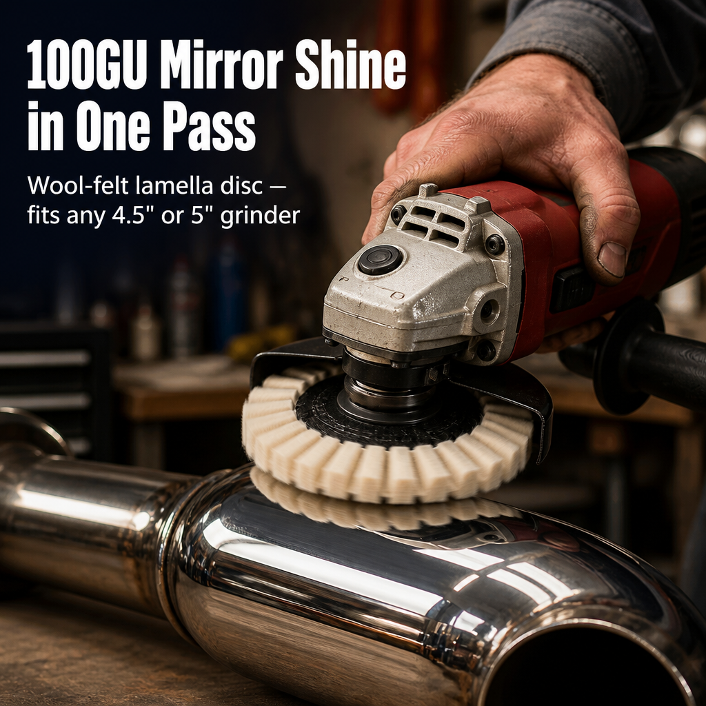 MirrorFelt™ — Bring Rust, Marble & Auto Parts Back to 100GU Mirror Glow | 3 for 2 Inside