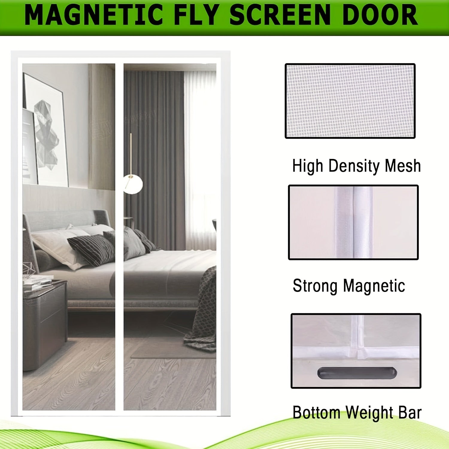 EasyPass – Magnetic Screen Door for Effortless Entry