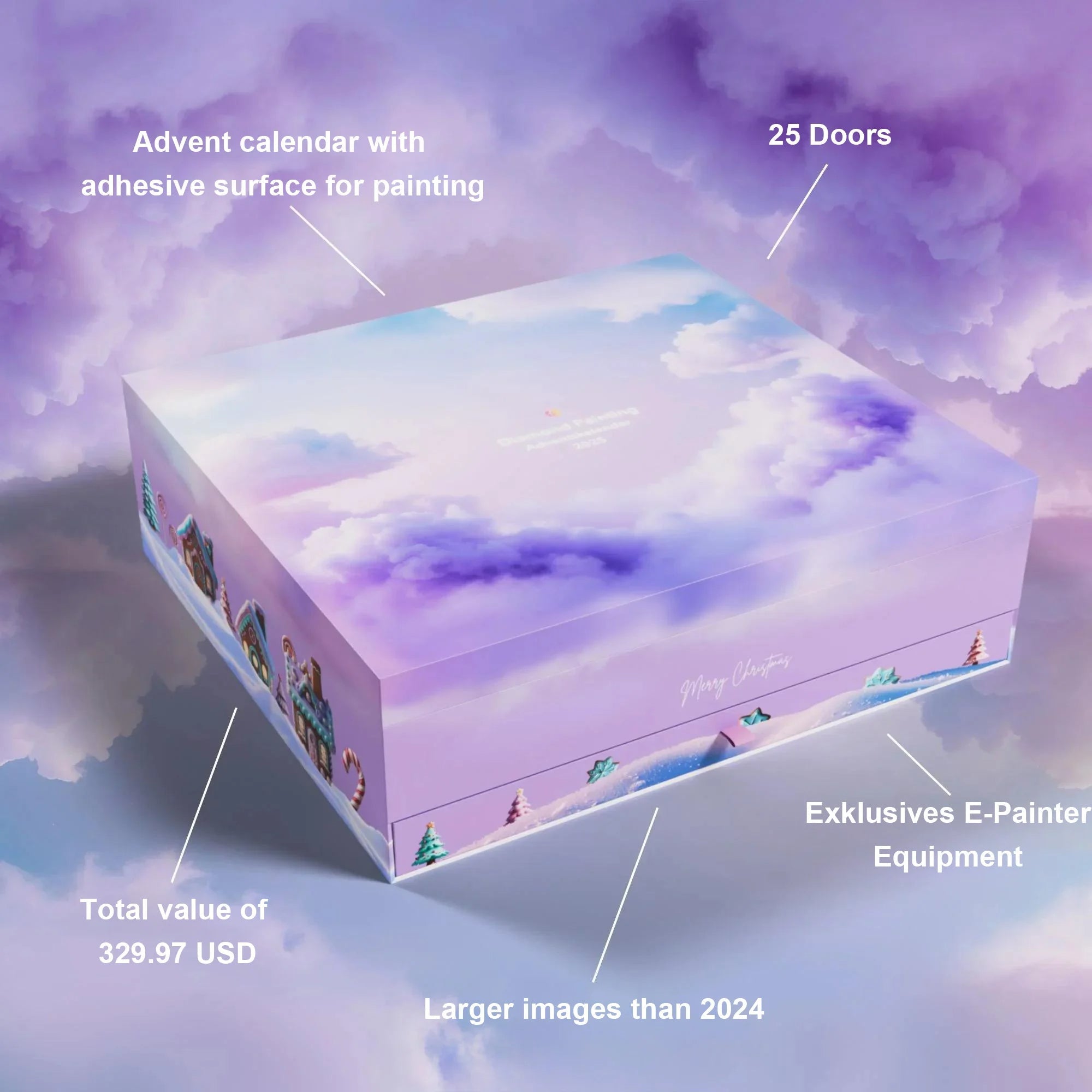 RadianceCraft™ Holiday Countdown — Ignite Daily Joy with Exclusive Sparkle and Creativity