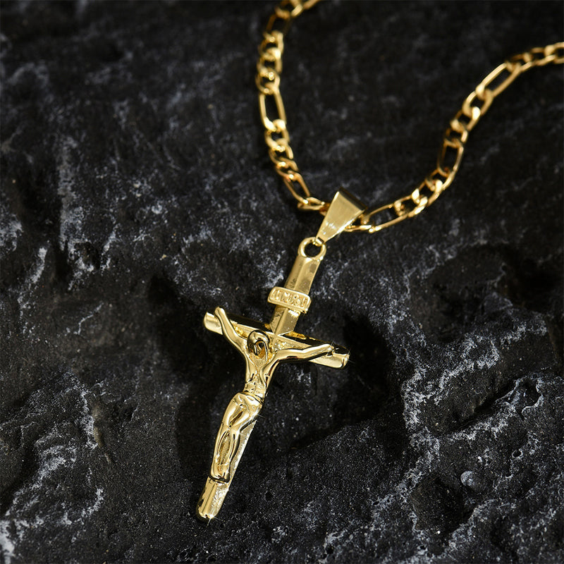 SolaraFaith™ — Rock a Crucifix That Won't Fade, Break, or Stain Your Skin Green