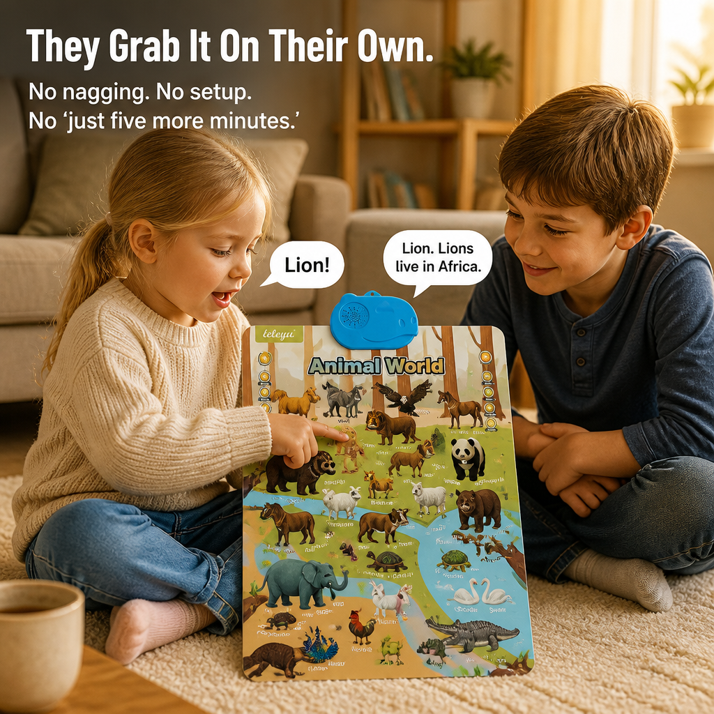 SpeakBright™ — Swap Screen-Time Struggles for Actual English Words by Week One