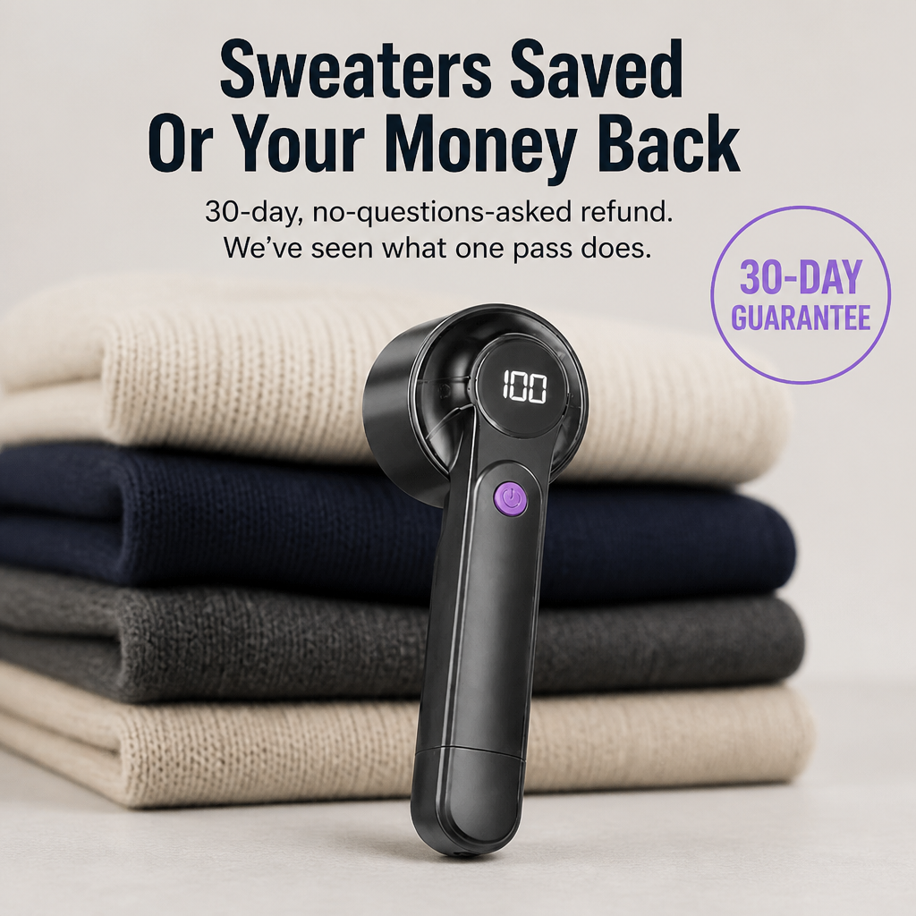 Velvique™ Fabric Shaver — Bring Your Beloved Sweaters Back to Life Instantly