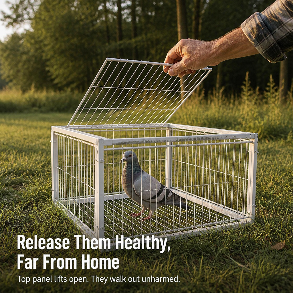 AeroTrap™ — Outsmart Pigeons Fast and Win Your Outdoor Peace Back