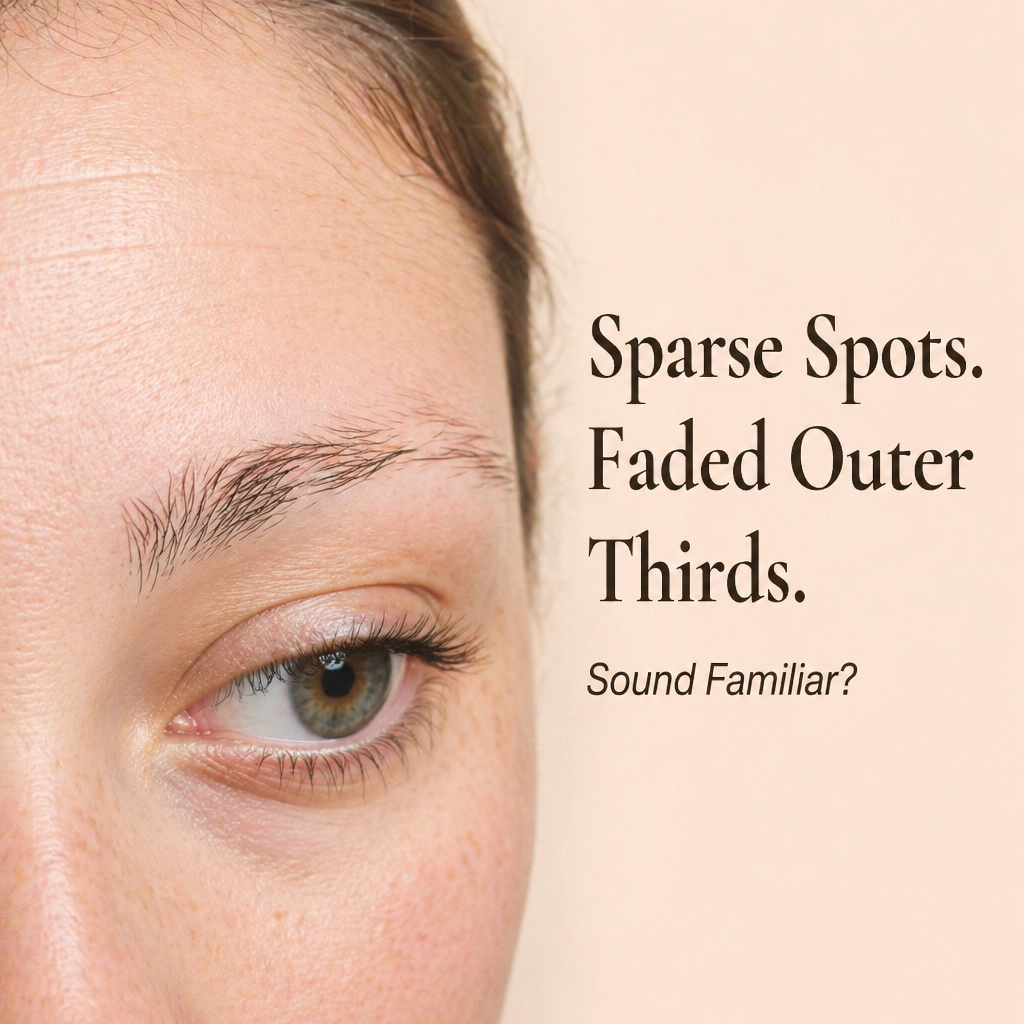 BrowLuxe™ — Draw Hair-Like Brows in 60 Seconds Using 4-Prong Microblade Tip