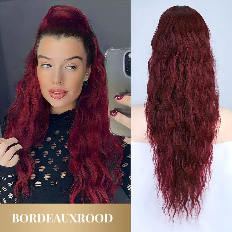 LuxeFlo™ — Transform Your Ponytail with Effortless, Show-Stopping Volume and Bounce