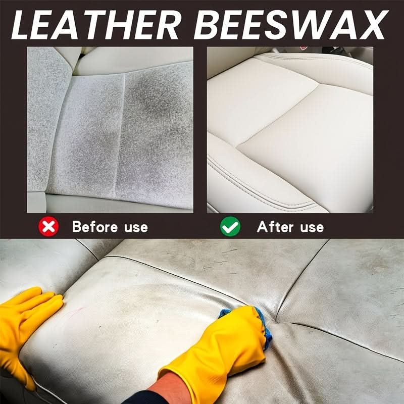 White Leather Repair Cream with Brush for Edge Filling