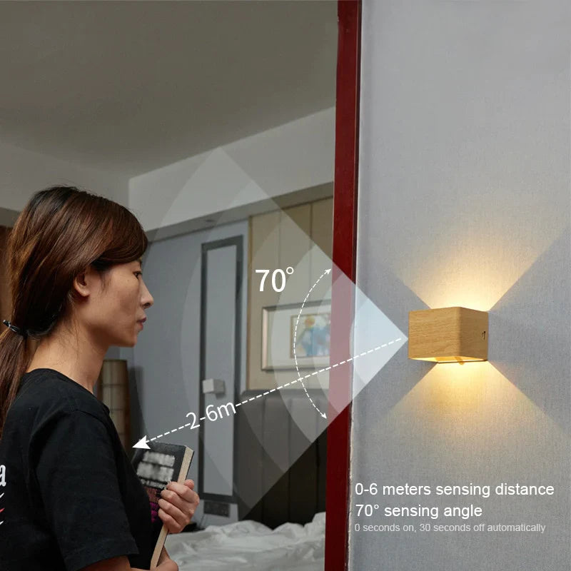 Light Cube™ - The wireless wall lamp with a touch of luxury!