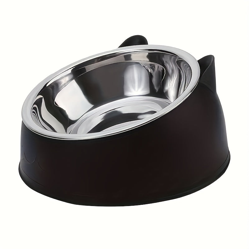 PawPal - Elevated Stainless Steel Pet Feeding Station with Dual Bowls