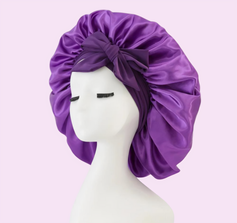 Buy One Get One Free Today | Luxurious Satin Sleep Cap for Frizz Control