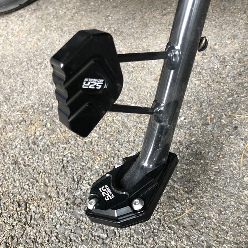 StableRide - Aluminum Kickstand Base for Motorcycles