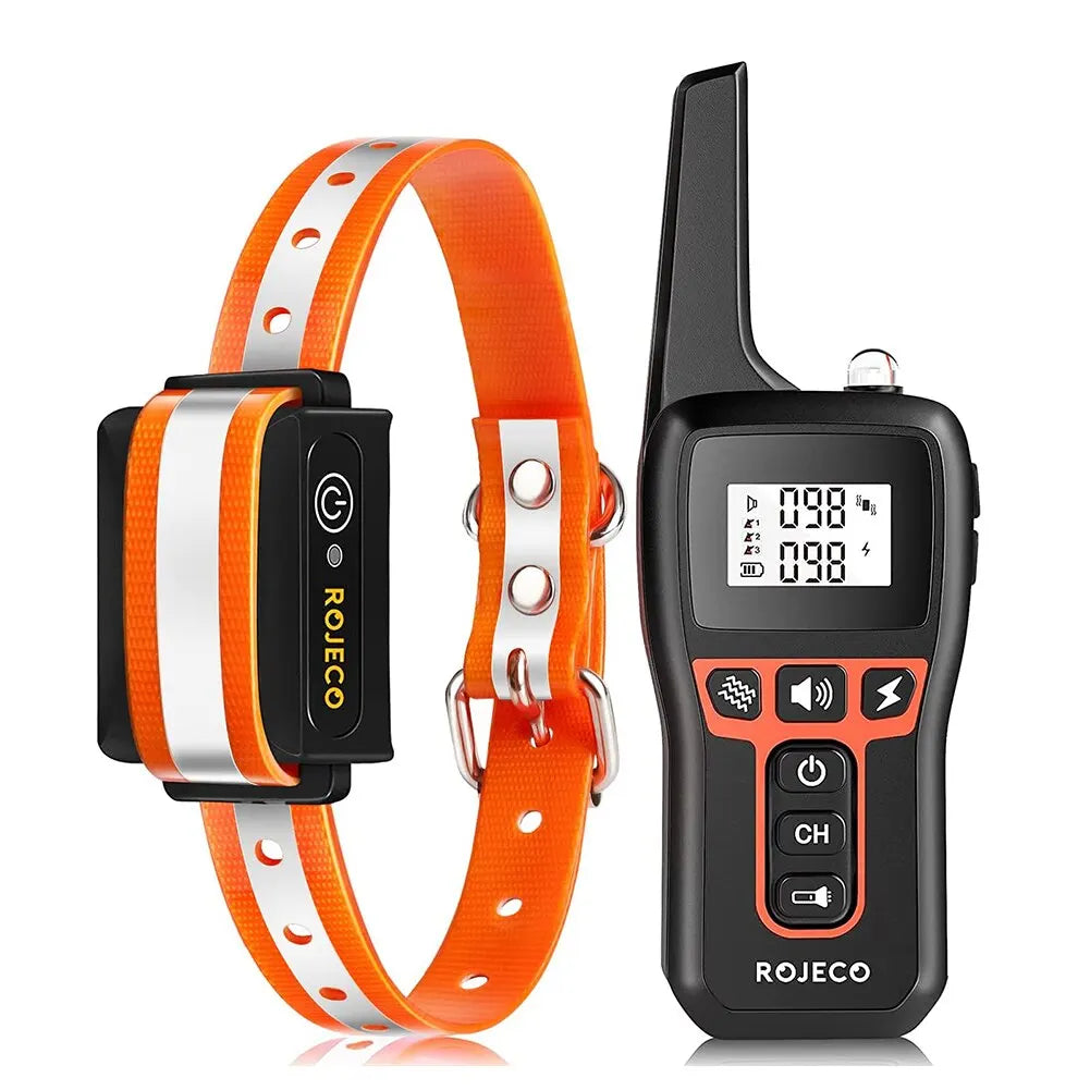 Long-Range Dog Training Collar with Waterproof Remote