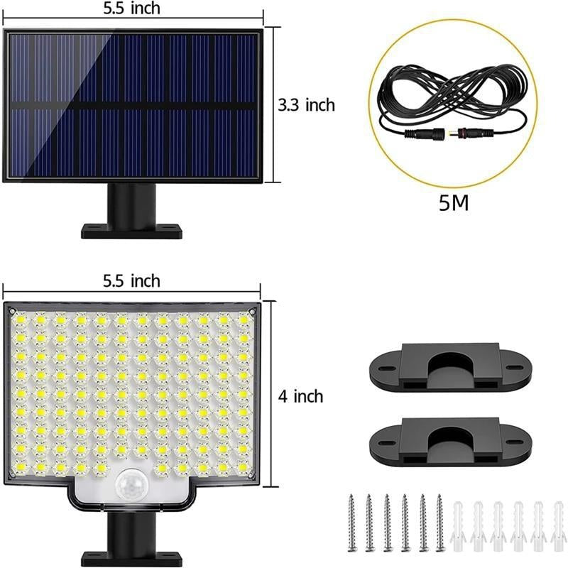 Illuminate Your Outdoors with the EcoSmart 106 LED Solar Light