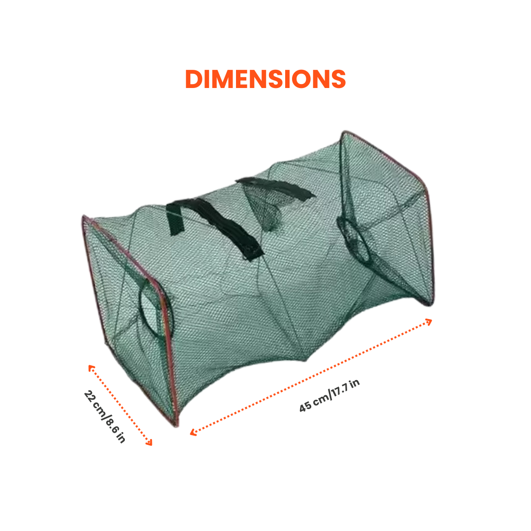 Compact and Sturdy Seafood Catcher – Perfect for Crabs & Lobsters