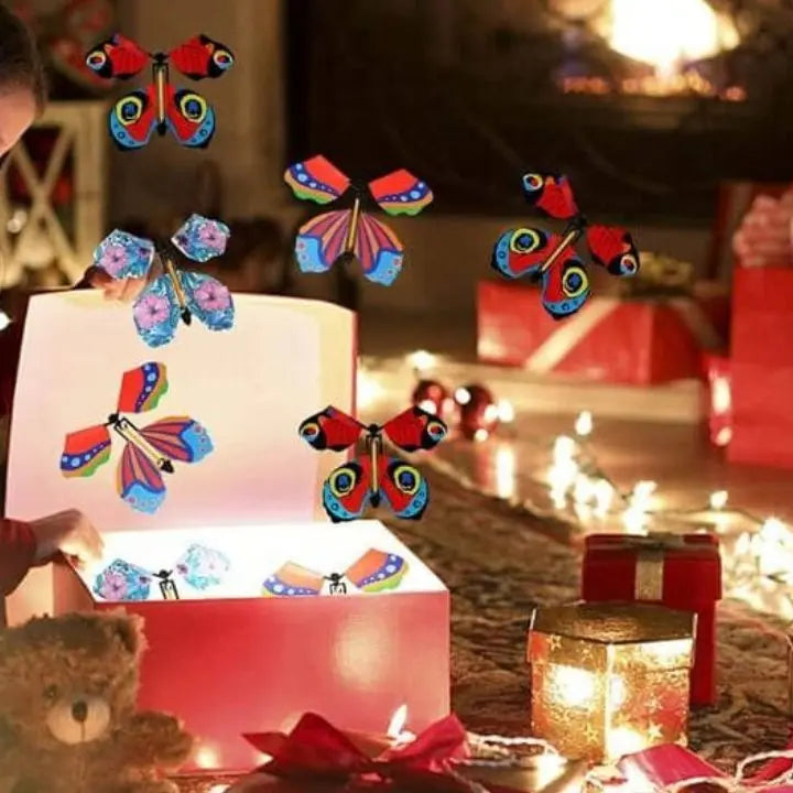 Enchanting Flying Butterflies – The Perfect Surprise Touch for Gifts & Cards!