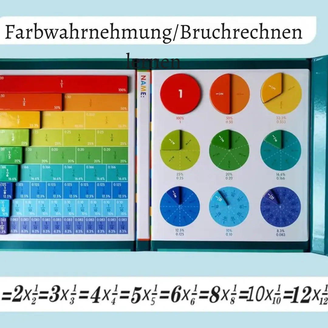 Magnetic Math Kit: Math Learning Set for Kids (Ages 6 and Up)