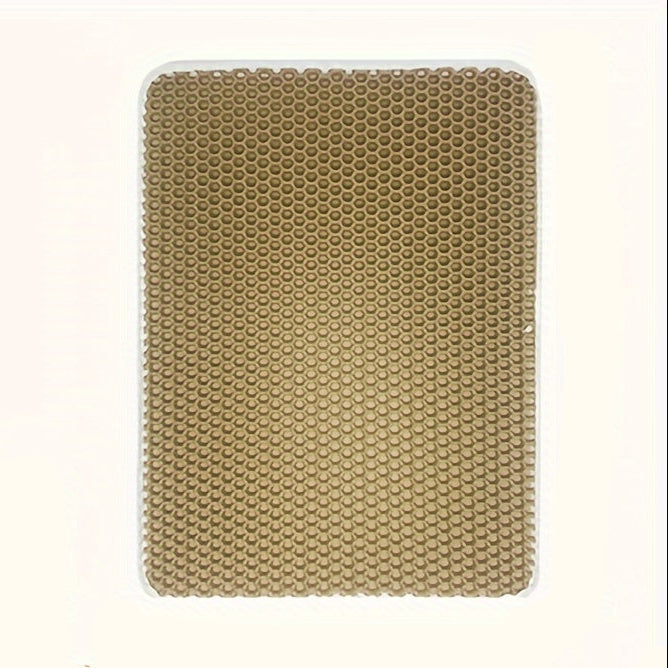 PurrfectClean - Waterproof Honeycomb Cat Litter Mat with Odor Control