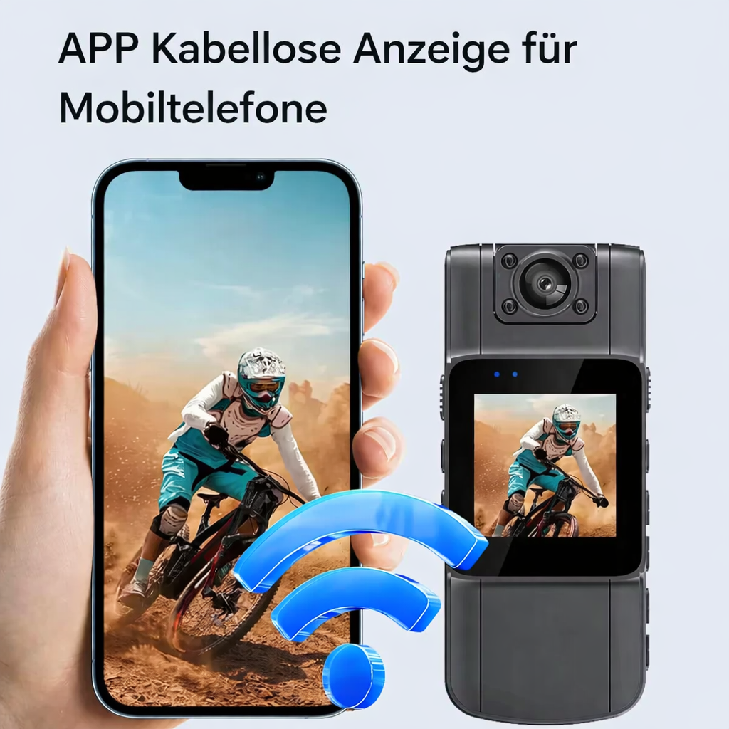 Compact Camera | Swivel Lens | 4K Video | SecureCam