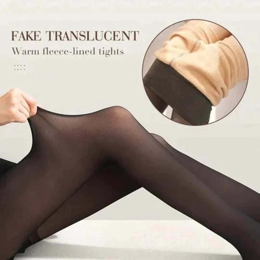 Buy One Get One Free | Cozy Lined Tights – Experience All-Day Warmth and Perfect Fit