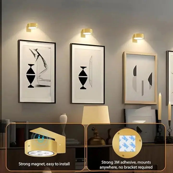 Buy One, Get One Free | Magnetic LED Picture Light – Effortless Shine for Your Art