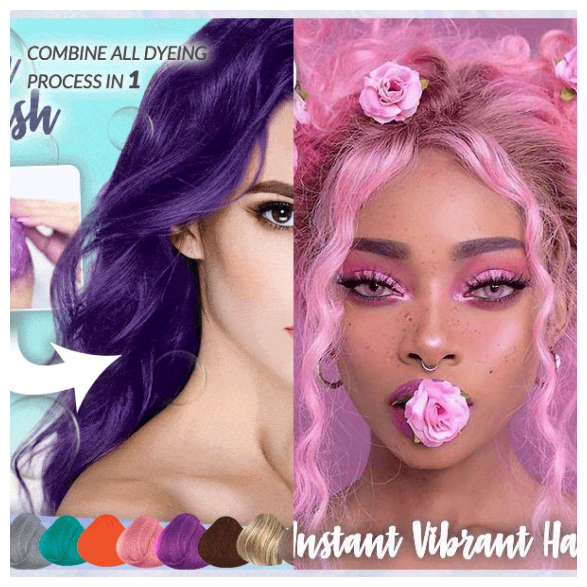 Buy One Get One Free | Nourishing Hair Color without Bleaching - Vibrant Shades Your Hair Will Love