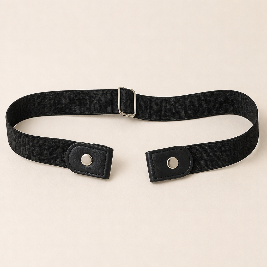 FlexiStride™ – Snapless Stretch Belt with Discreet Closure