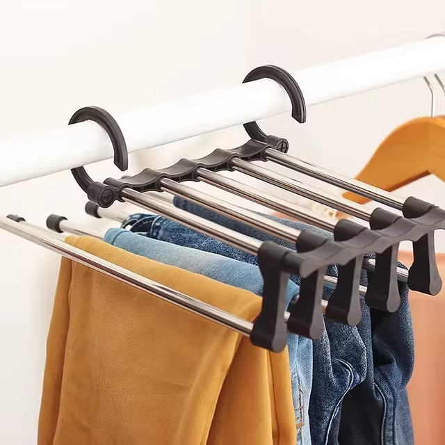 VersaHang™ Metal Pants Organizer — Effortless Closet Order That Keeps Your Clothes Perfectly Pressed