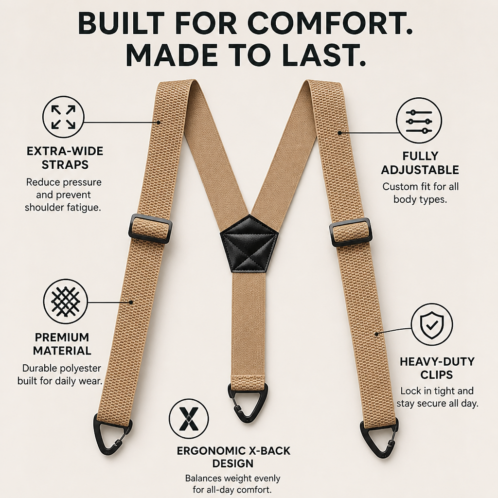 TitanStrap™ — Unshakable Support That Feels Like a Shoulder Hug All Day Long