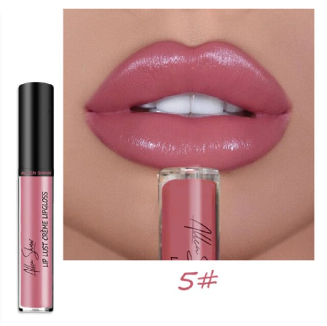 12 Shades of Creamy Lipstick - Colorful Texture