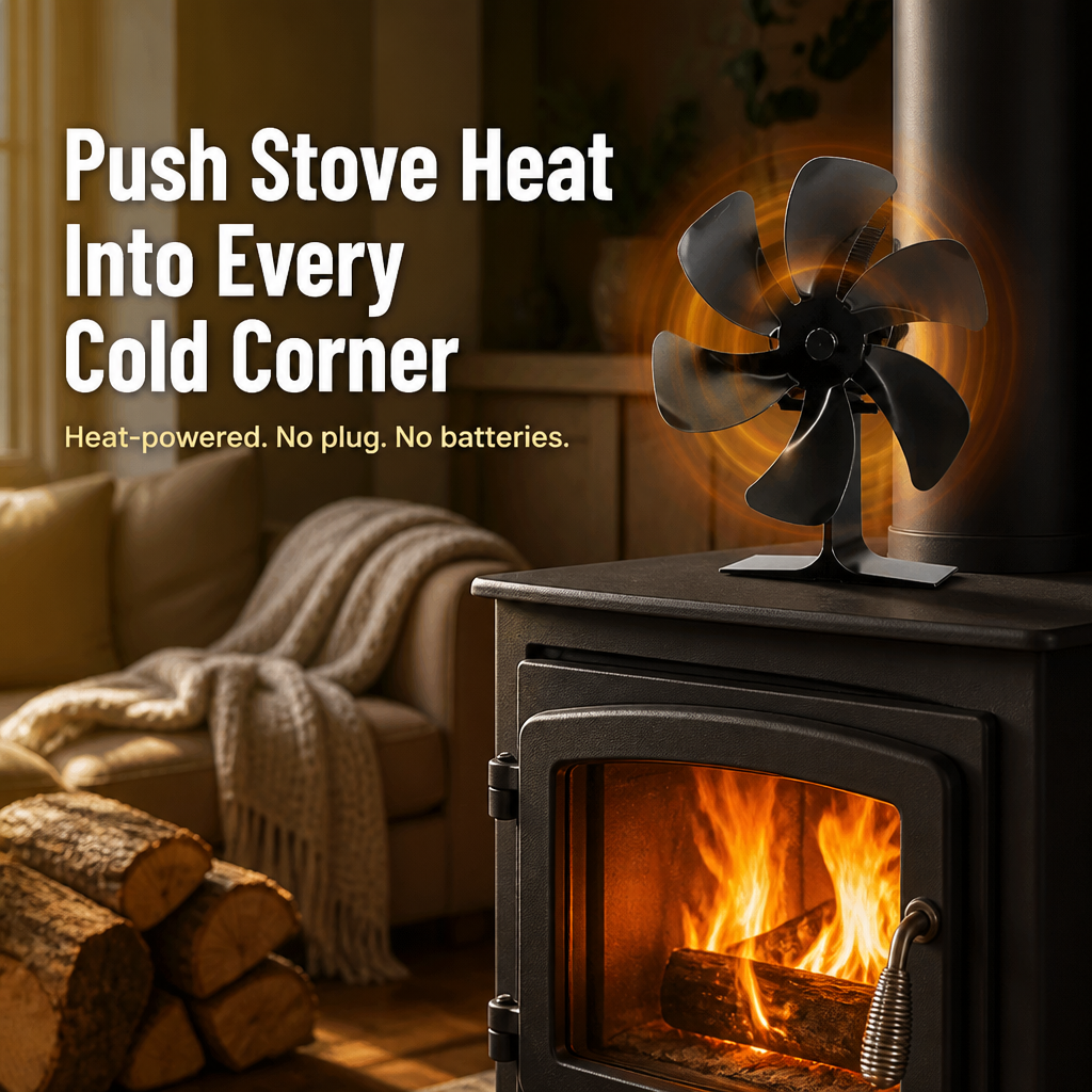 PulsaHeat™ — Drive Wood Stove Warmth Into Every Chill Spot Of Your Room