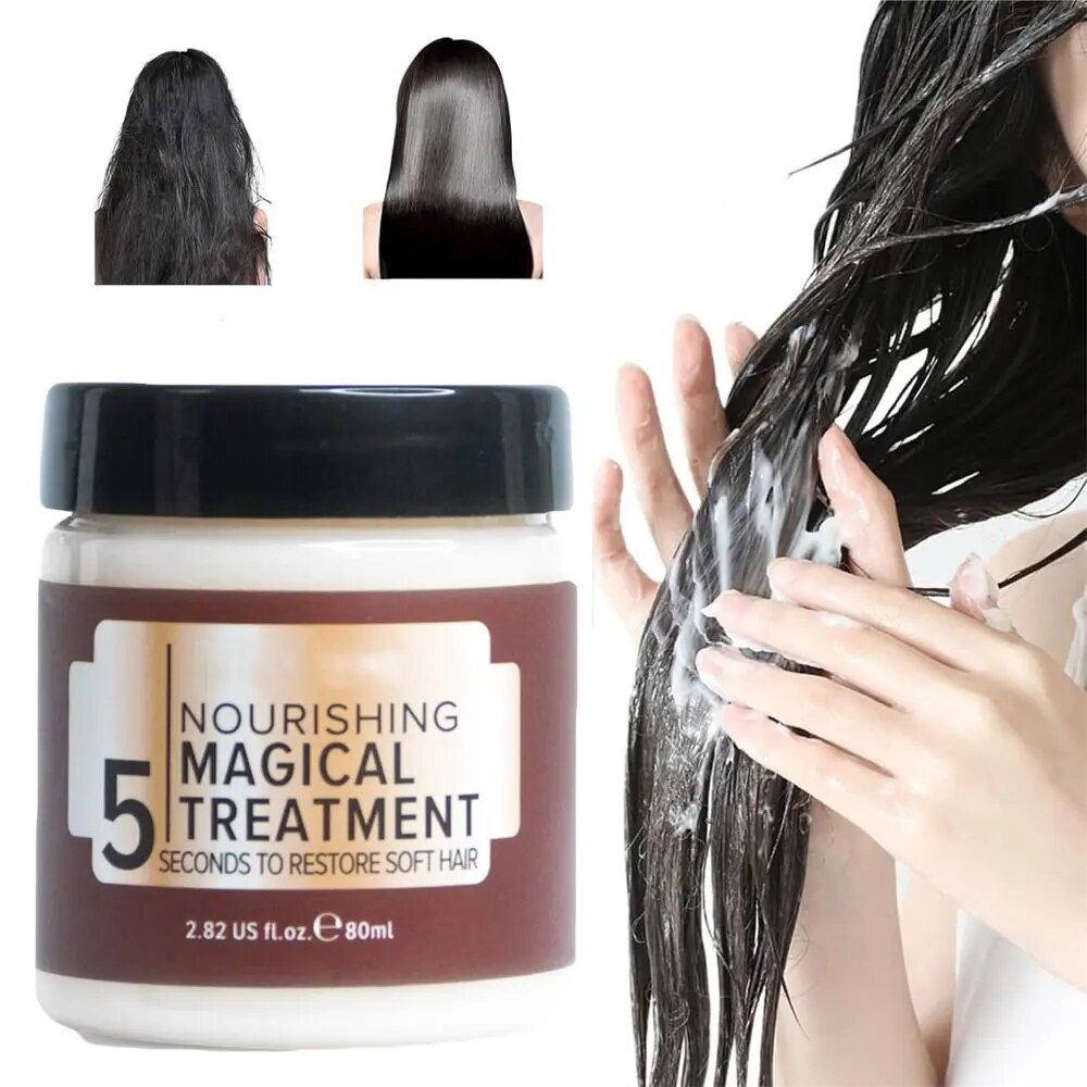 SilkaRush™ Hair Rescue Mask — Transform Dull, Dry Hair into Silky, Head-Turning Radiance Instantly