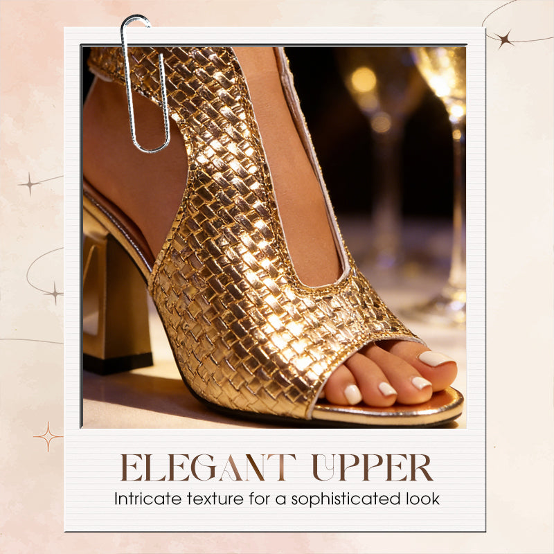 Luxelle™ Woven Heels — Unstoppable Comfort Meets Show-Stopping Style All Day Long