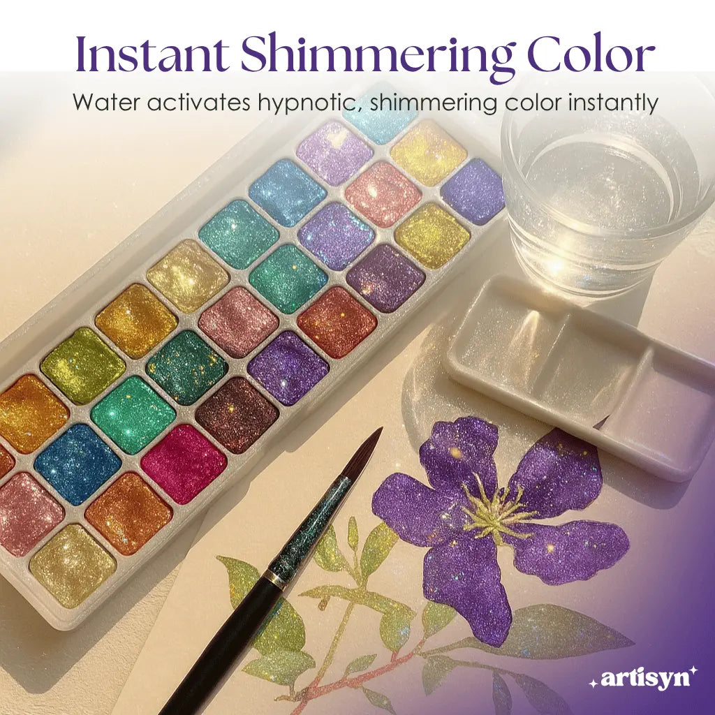 PrismaShine™ — Ignite Your Imagination with Brilliant, Glowing Watercolor Magic