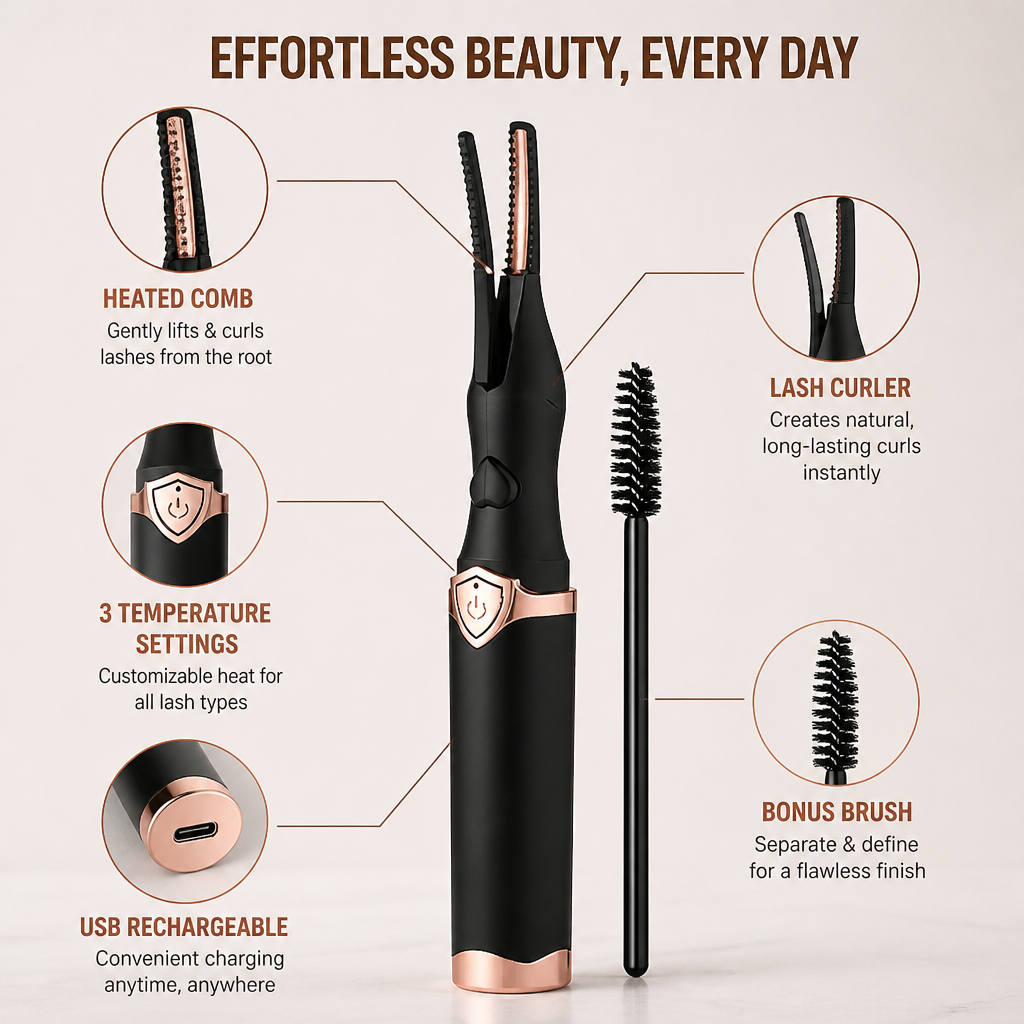LumenLash™ — Effortless, Damage-Free Curls That Boost Your Confidence Instantly