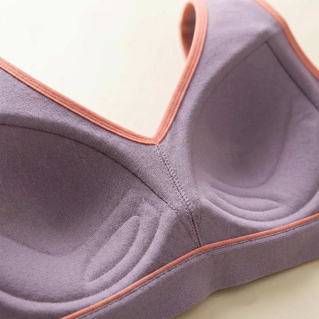 EmbraLuxe™ – Wireless Plus-Size Lift Bra with Airy Mesh Wings