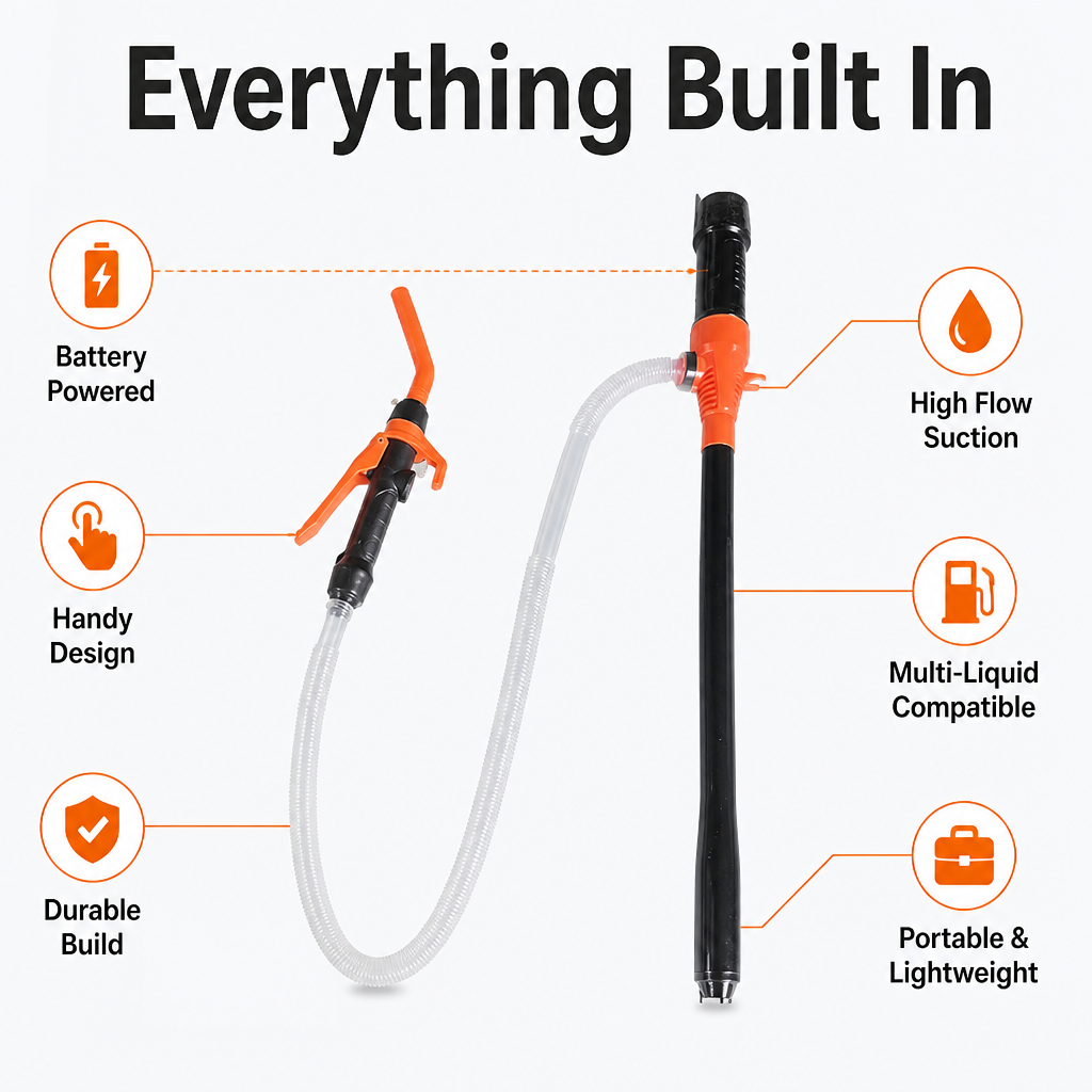 HydraFlow™ — Effortless, Mess-Free Liquid Transfers Wherever You Go