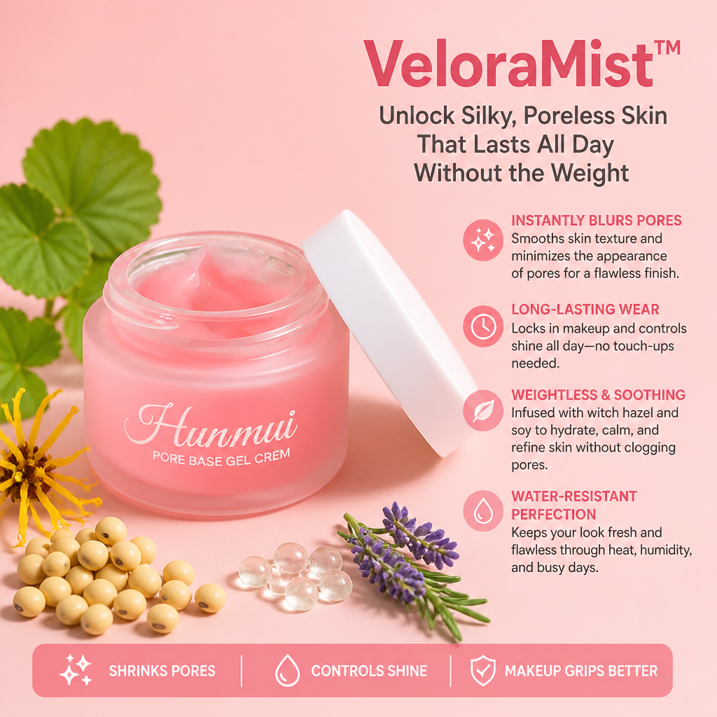 VeloraMist™ — Swipe On Green Tea, Pull Out Clogged Pores in 10 Minutes