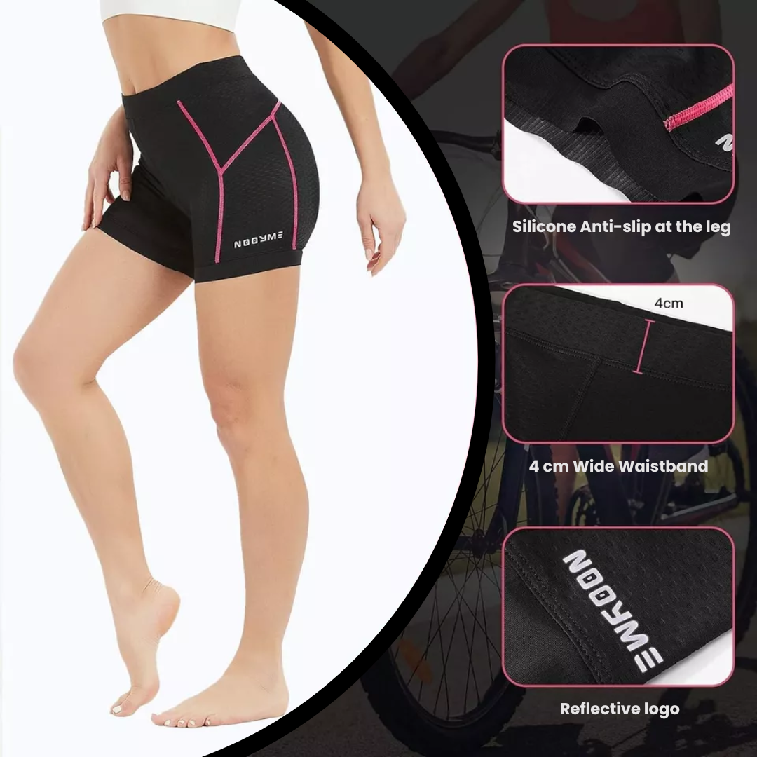 Women’s Comfort Cycling Shorts with Enhanced Padding