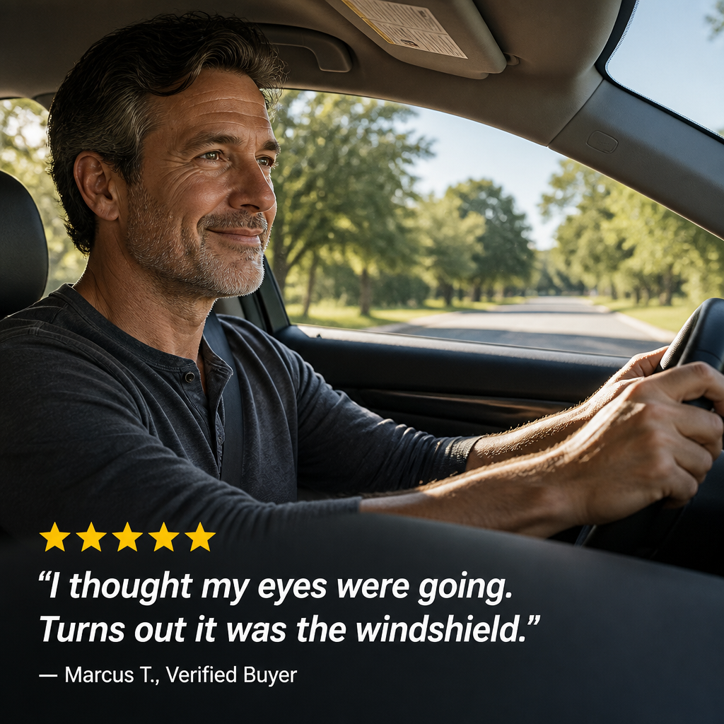 ClearViewPro™ — Instantly Crush Glare for Safer, Sharper Night Drives