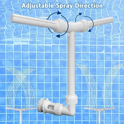 RadiantGlow™ — Turn Your Pool Into a Mesmerizing Oasis of Cool Mist and Magical Light