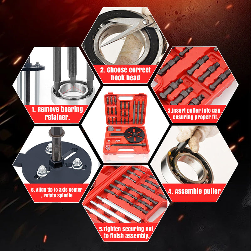 TitanClutch™ — Unleash Razor-Sharp Power for Effortless, Damage-Free Bearing Removal
