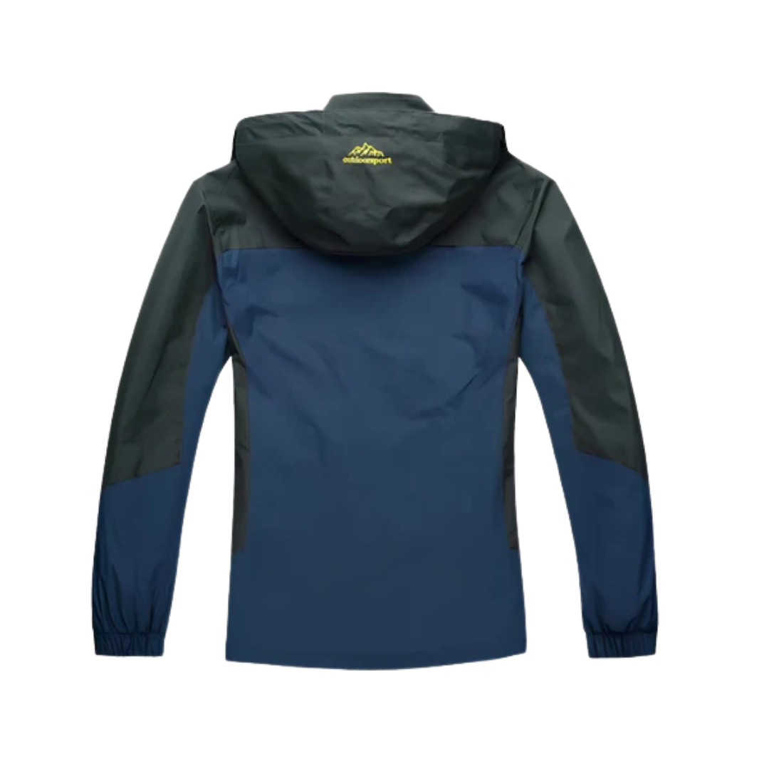 Men's Lightweight Waterproof Adventure Jacket - Wind Resistant