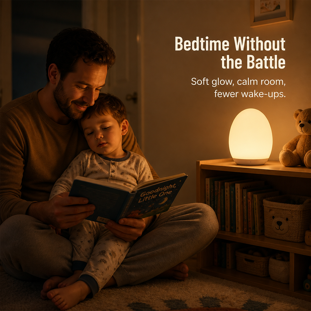 SereniNest™ — Gentle Night Feedings Without Brightening the Baby