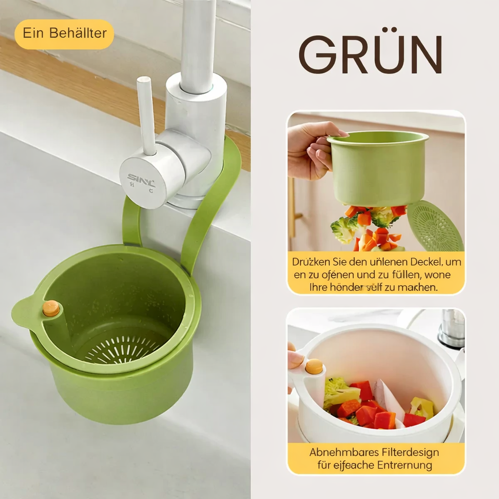 Sink Drying Basket | Storage Drain | Odorless & Fresh | FlowEase