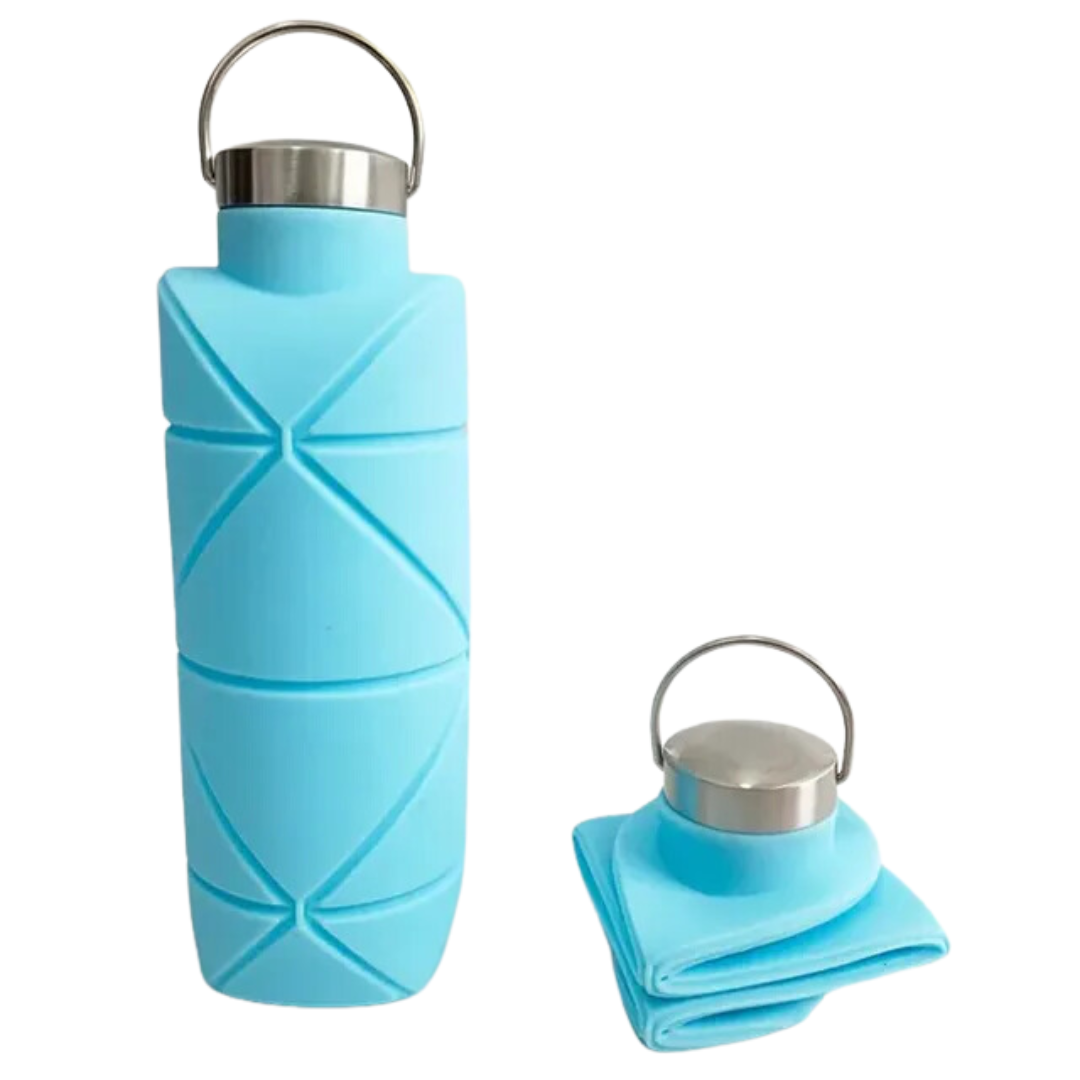 Portable Silicone Water Bottle – 750 ML, Leak-Resistant & Eco-Conscious